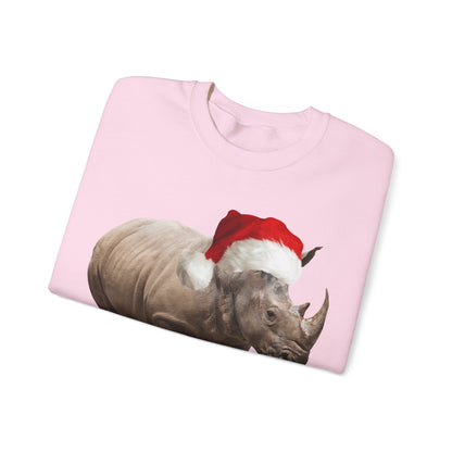 Christmas Rhino Bells Sweatshirt