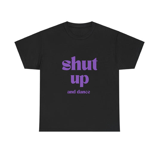 shut up and dance, walk the moon inspired t-shirt