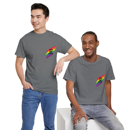 Unisex Heavy Cotton Tee - Here And Queer Mini