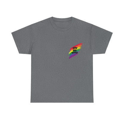 Unisex Heavy Cotton Tee - Here And Queer Mini