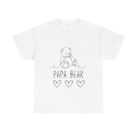 Papa Bear - Unisex Heavy Cotton Tee