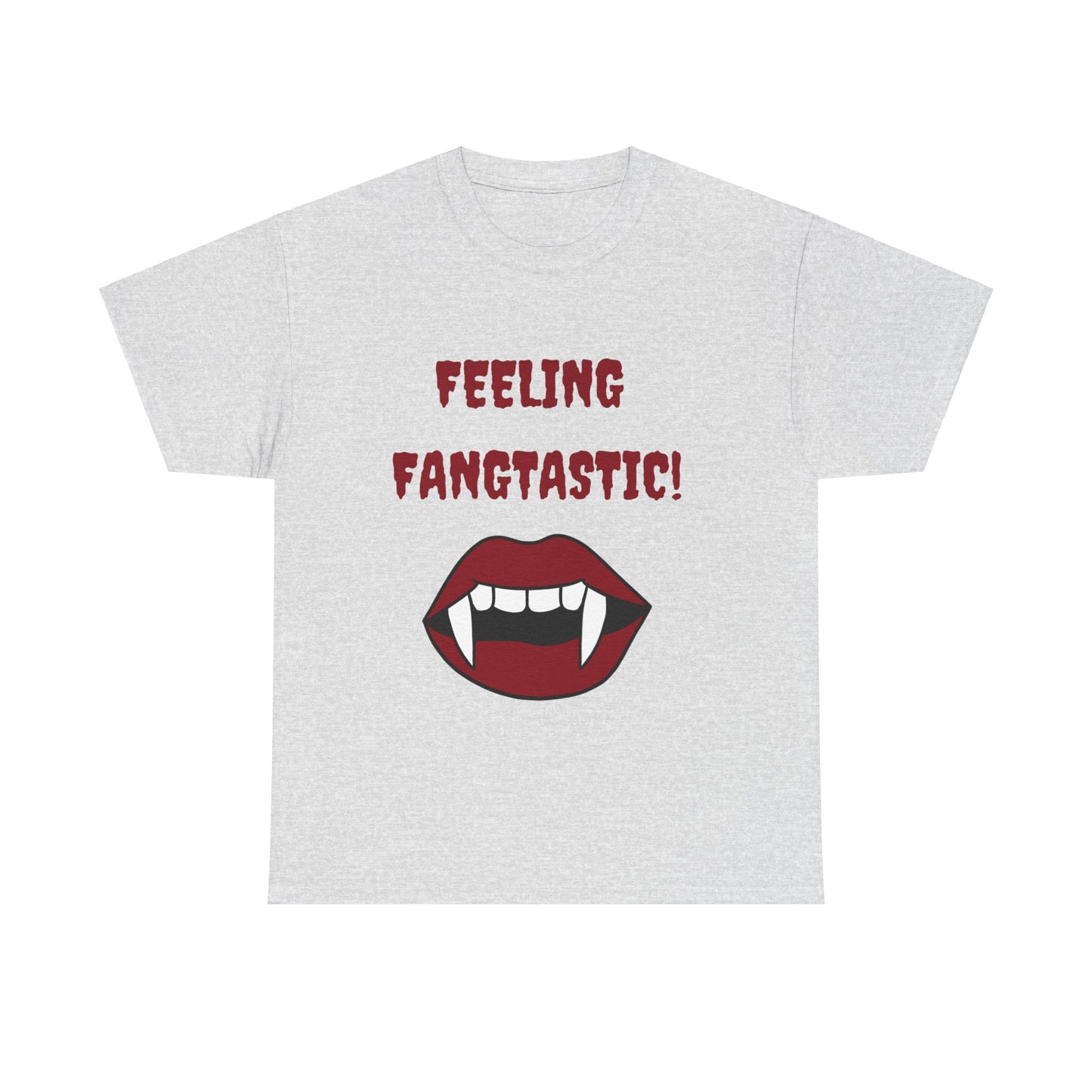 Unisex Heavy Cotton Tee - Feeling Fangtastic