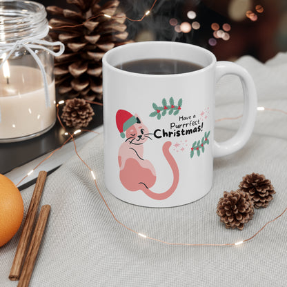 Have a Purrrfect Christmas Mug