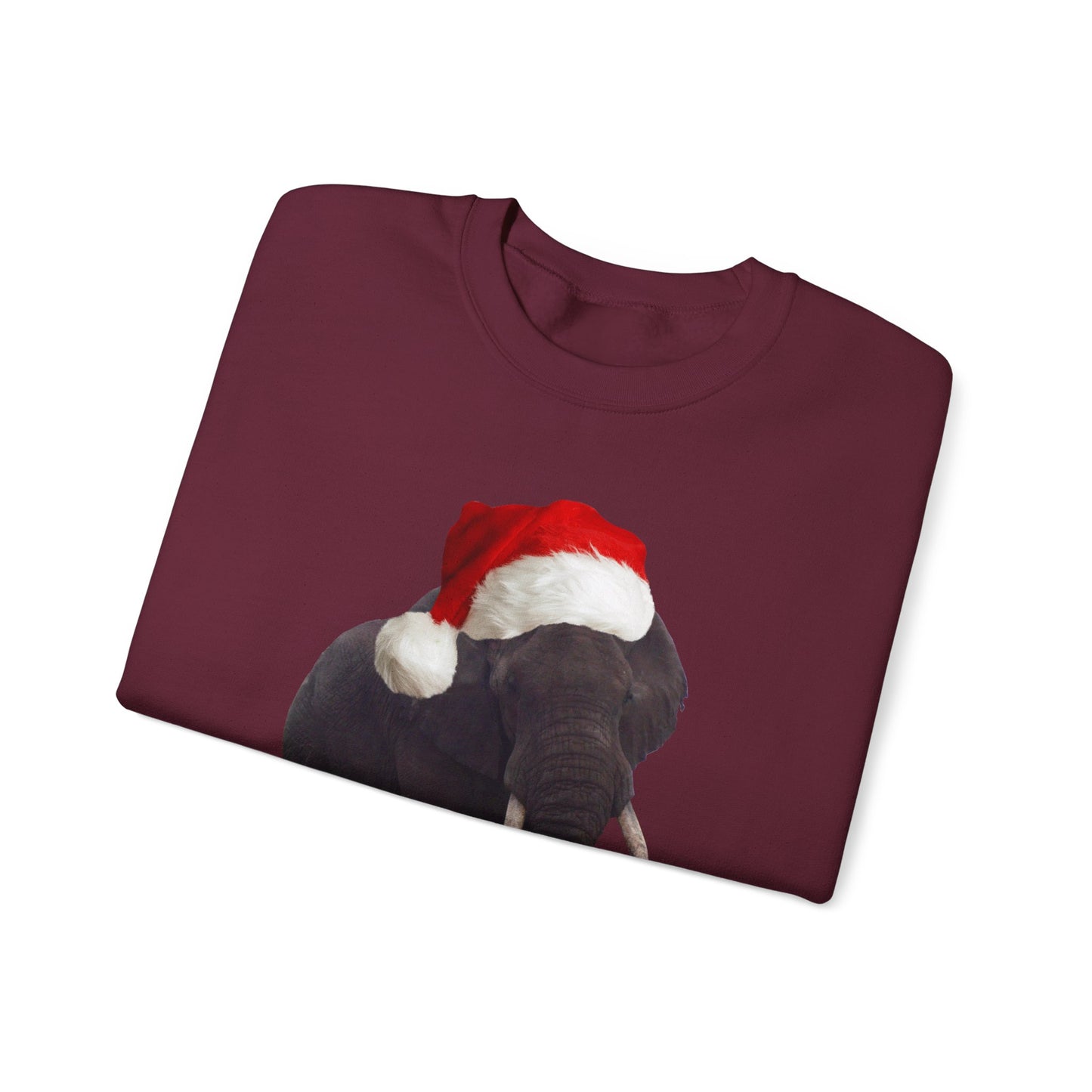 Trunk loads of Christmas cheer - Elephant Christmas jumper