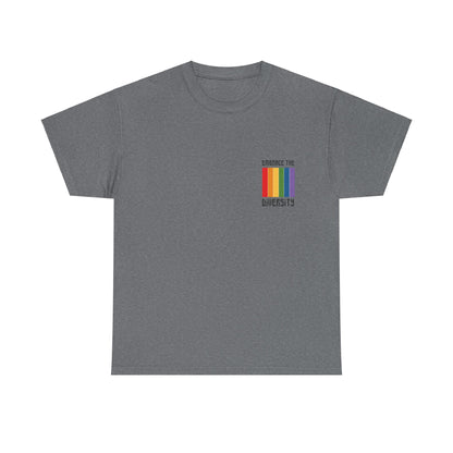 Unisex Heavy Cotton Tee - Embrace The Diversity Mini