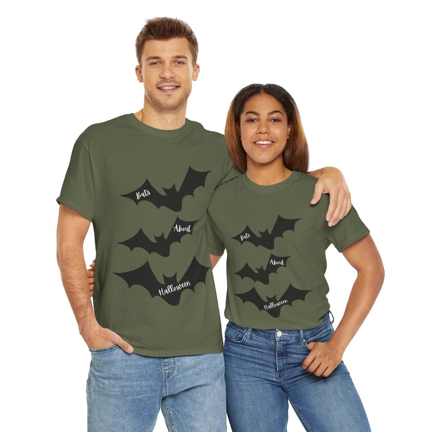 Unisex Heavy Cotton Tee - Bats