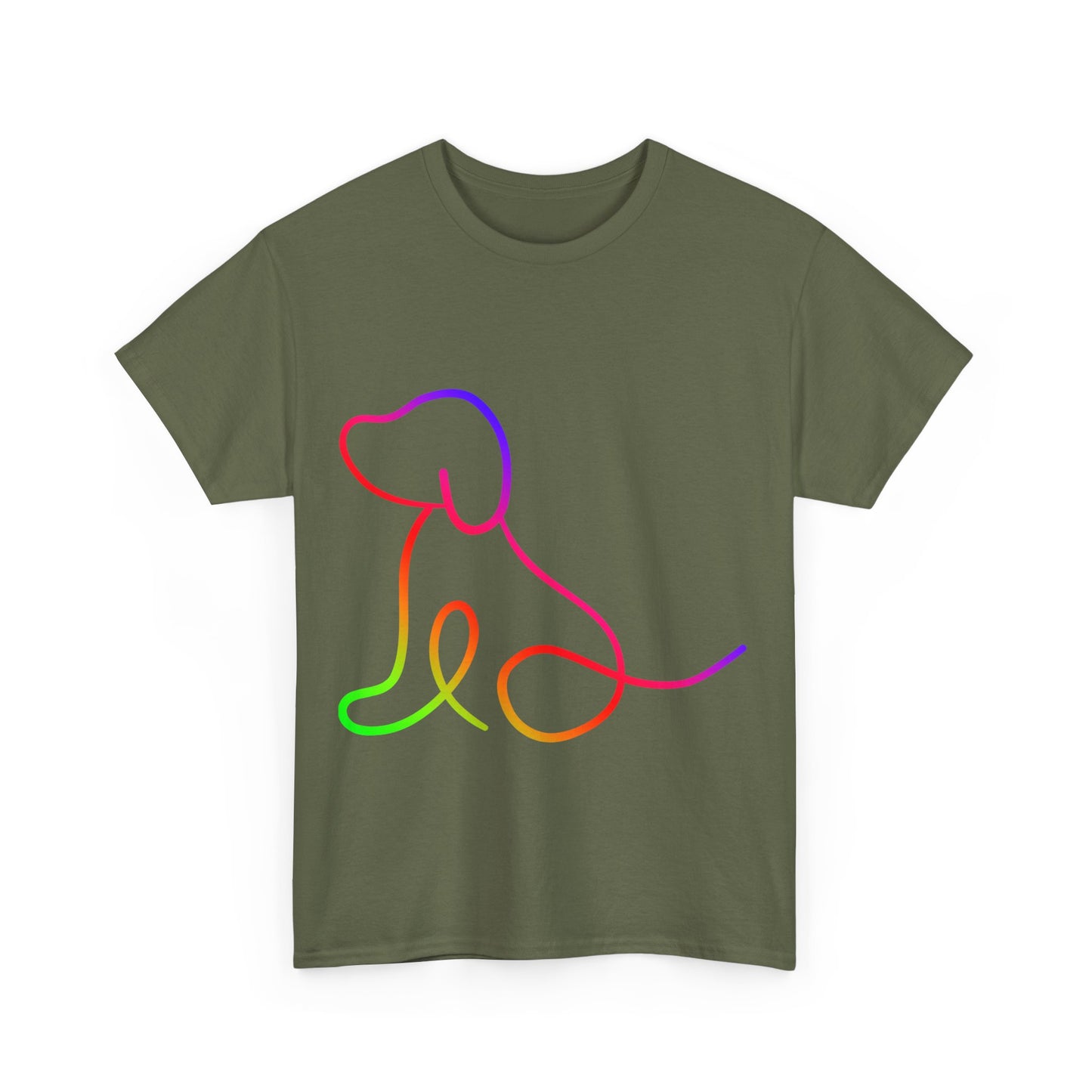 Dog Rainbow T-Shirt