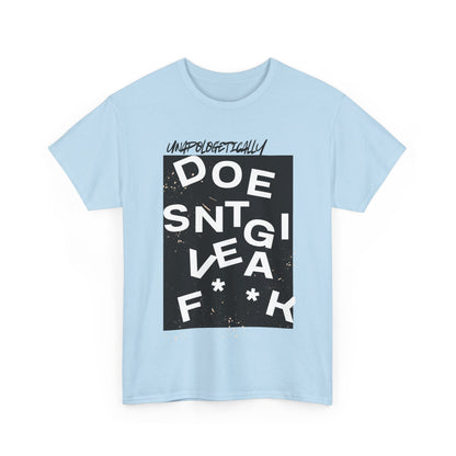 Unapologetically Doesn't Give a F**k Scramble Tee