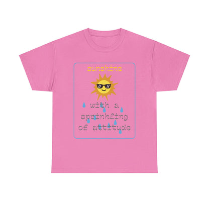 Unisex Heavy Cotton Tee - Sprinkling Of Attitude