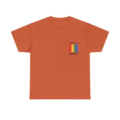 Unisex Heavy Cotton Tee - Embrace The Diversity Mini