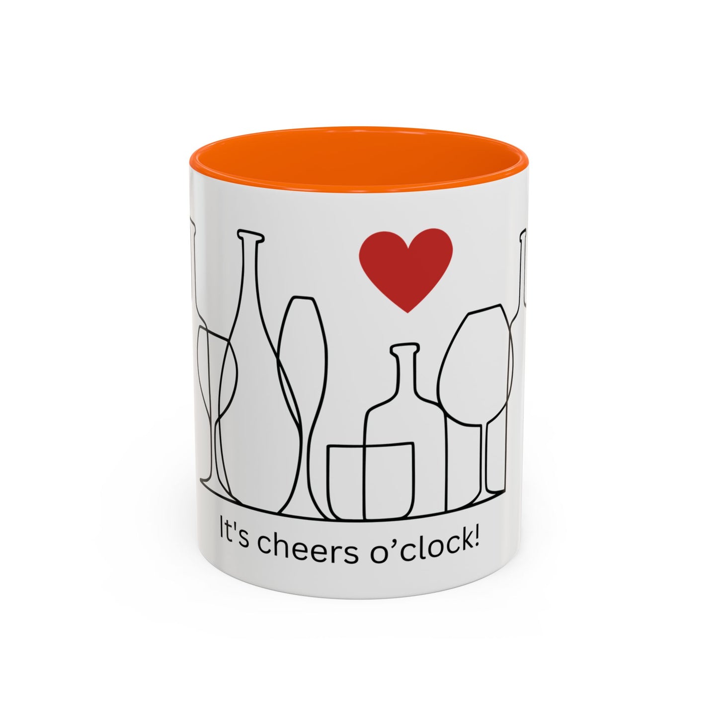 Cheers O'Clock Coffee Mug (11, 15oz)