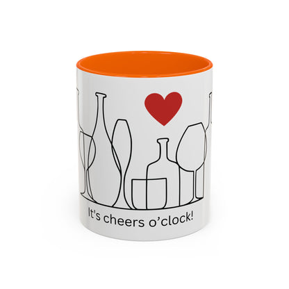 Cheers O'Clock Coffee Mug (11, 15oz)