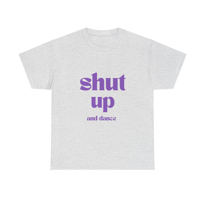 shut up and dance, walk the moon inspired t-shirt