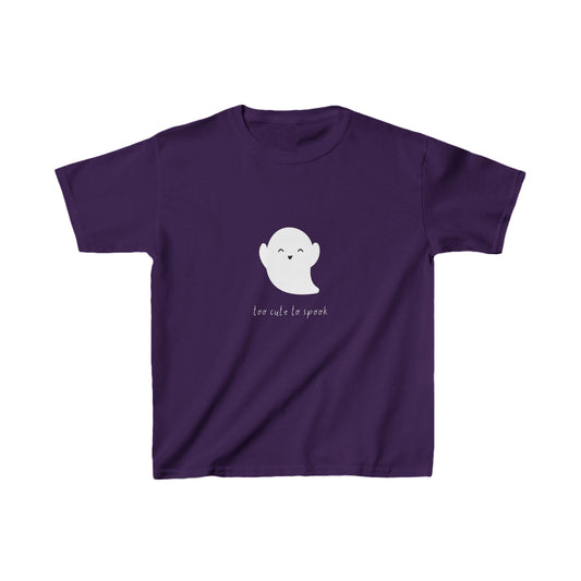 Kids Heavy Cotton™ Tee - Too Cute To Spook