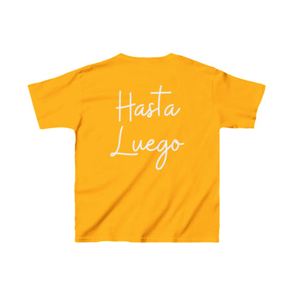 "Hola" & "Hasta Luego" (Spanish Greetings)Kids Heavy Cotton™ Tee