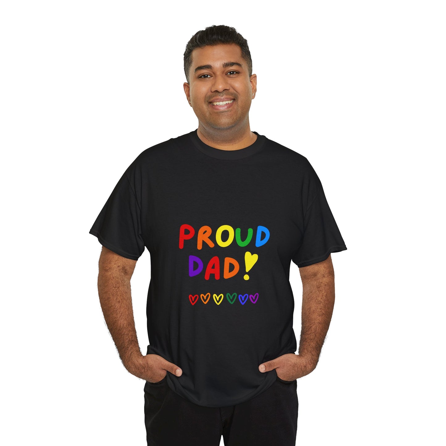 Unisex Heavy Cotton Tee - Proud Dad