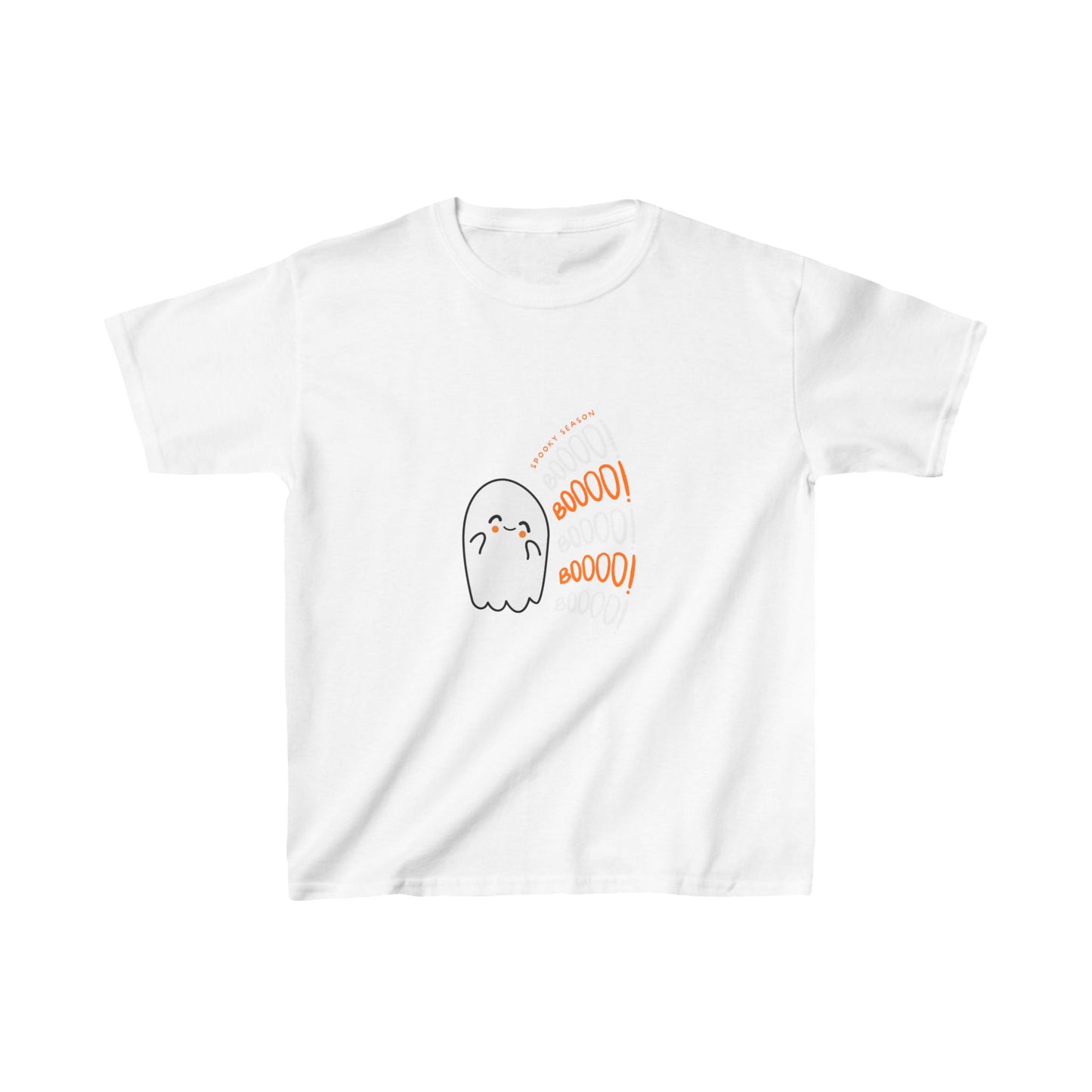 Kids Heavy Cotton™ Tee - Boo Ghost