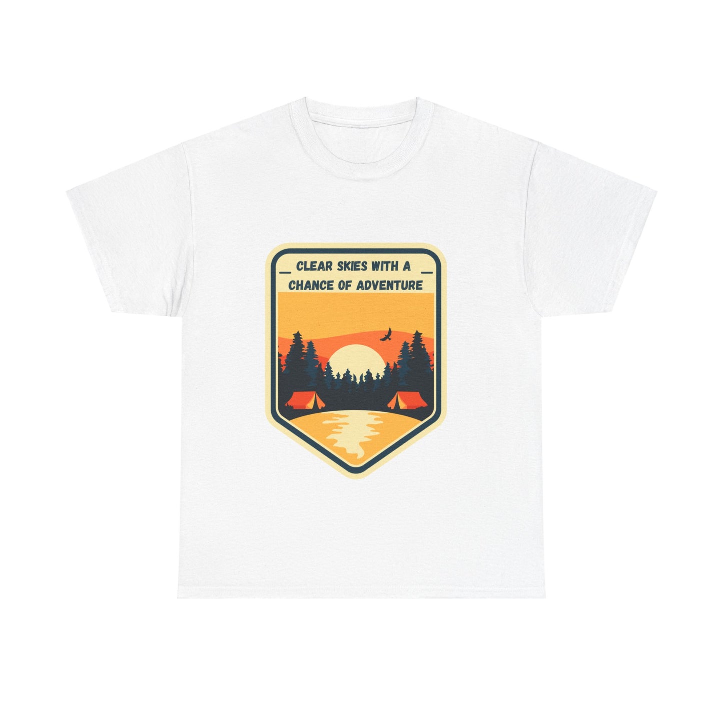 Unisex Heavy Cotton Tee - Chance Of Adventure