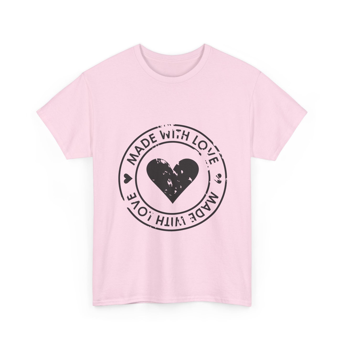 Made With Love - Unisex Heavy Cotton Tee