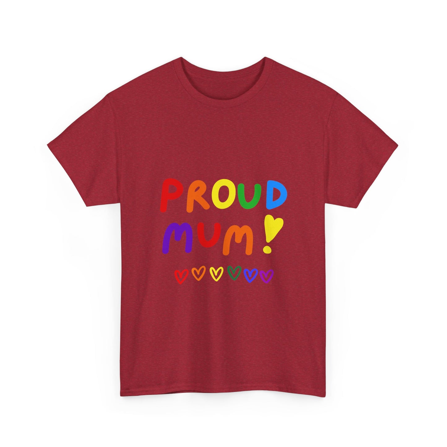 Unisex Heavy Cotton Tee - Proud Mum