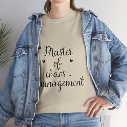 Unisex Heavy Cotton Tee - Chaos Management