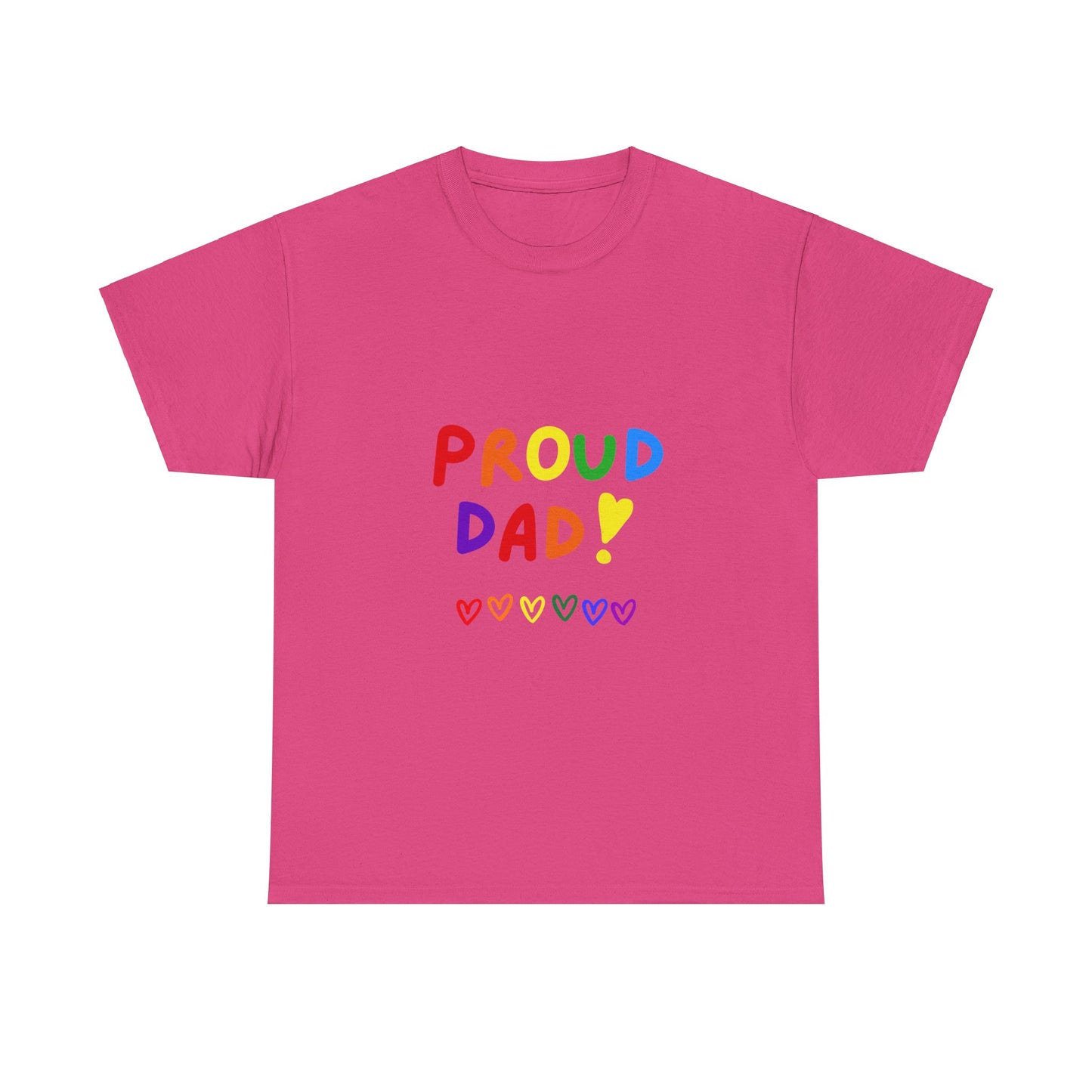 Unisex Heavy Cotton Tee - Proud Dad