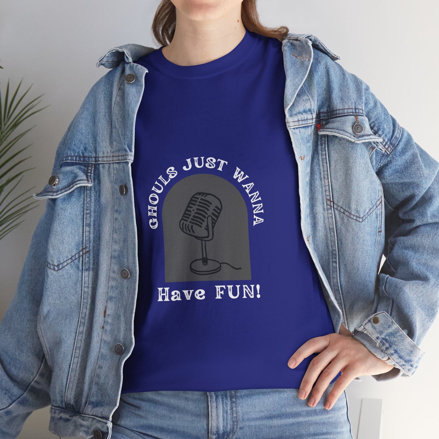 Unisex Heavy Cotton Tee - Ghouls Just Wanna Have Fun