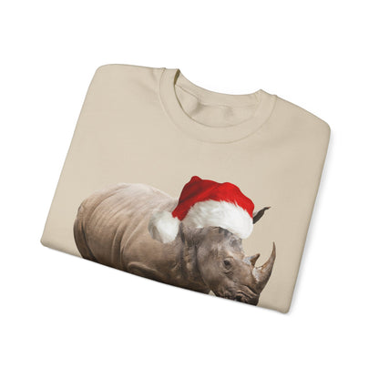 Christmas Rhino Bells Sweatshirt