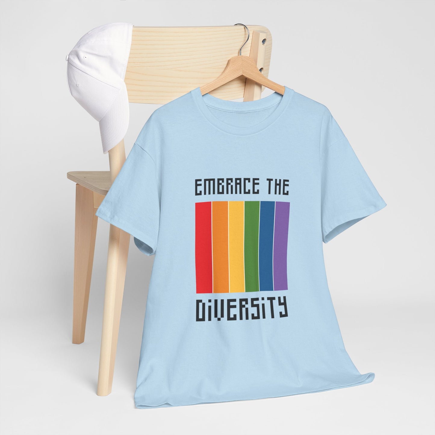 Unisex Heavy Cotton Tee - Embrace The Diversity