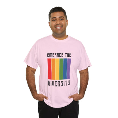 Unisex Heavy Cotton Tee - Embrace The Diversity