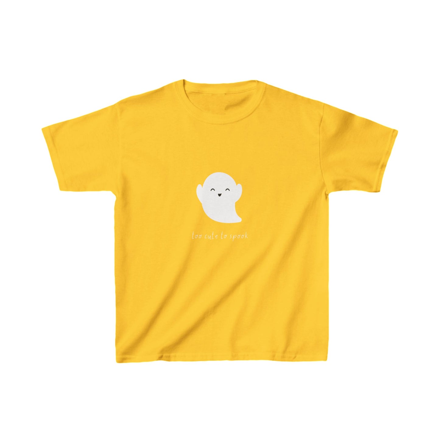 Kids Heavy Cotton™ Tee - Too Cute To Spook