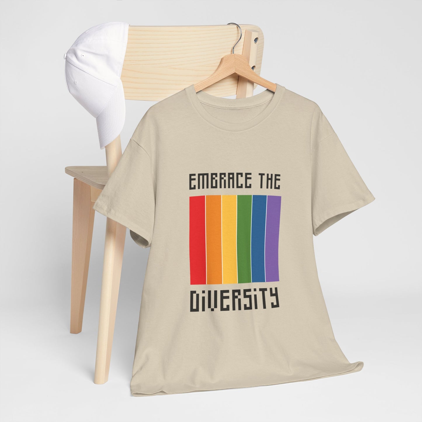 Unisex Heavy Cotton Tee - Embrace The Diversity