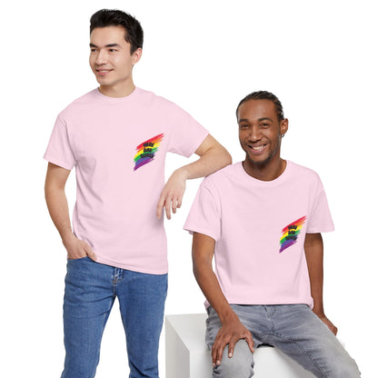 Unisex Heavy Cotton Tee - Here And Queer Mini