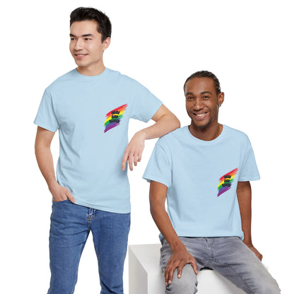 Unisex Heavy Cotton Tee - Here And Queer Mini