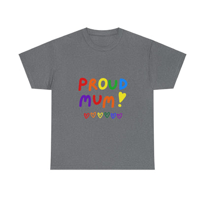 Unisex Heavy Cotton Tee - Proud Mum