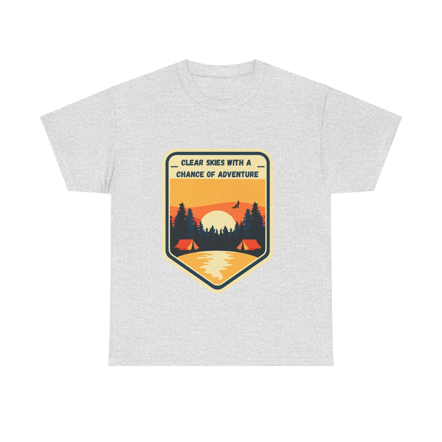 Unisex Heavy Cotton Tee - Chance Of Adventure