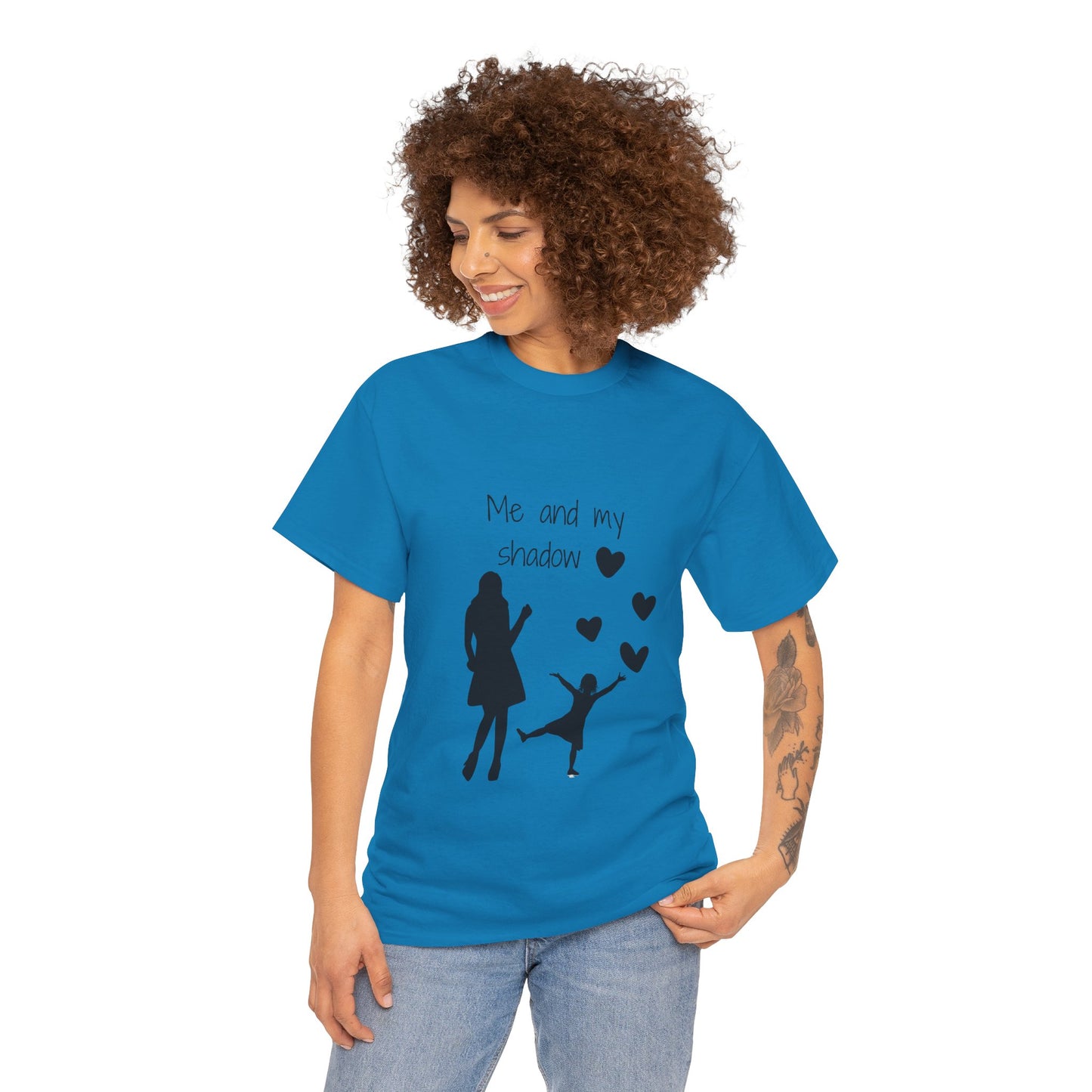 Unisex Heavy Cotton Tee - Shadow Girl