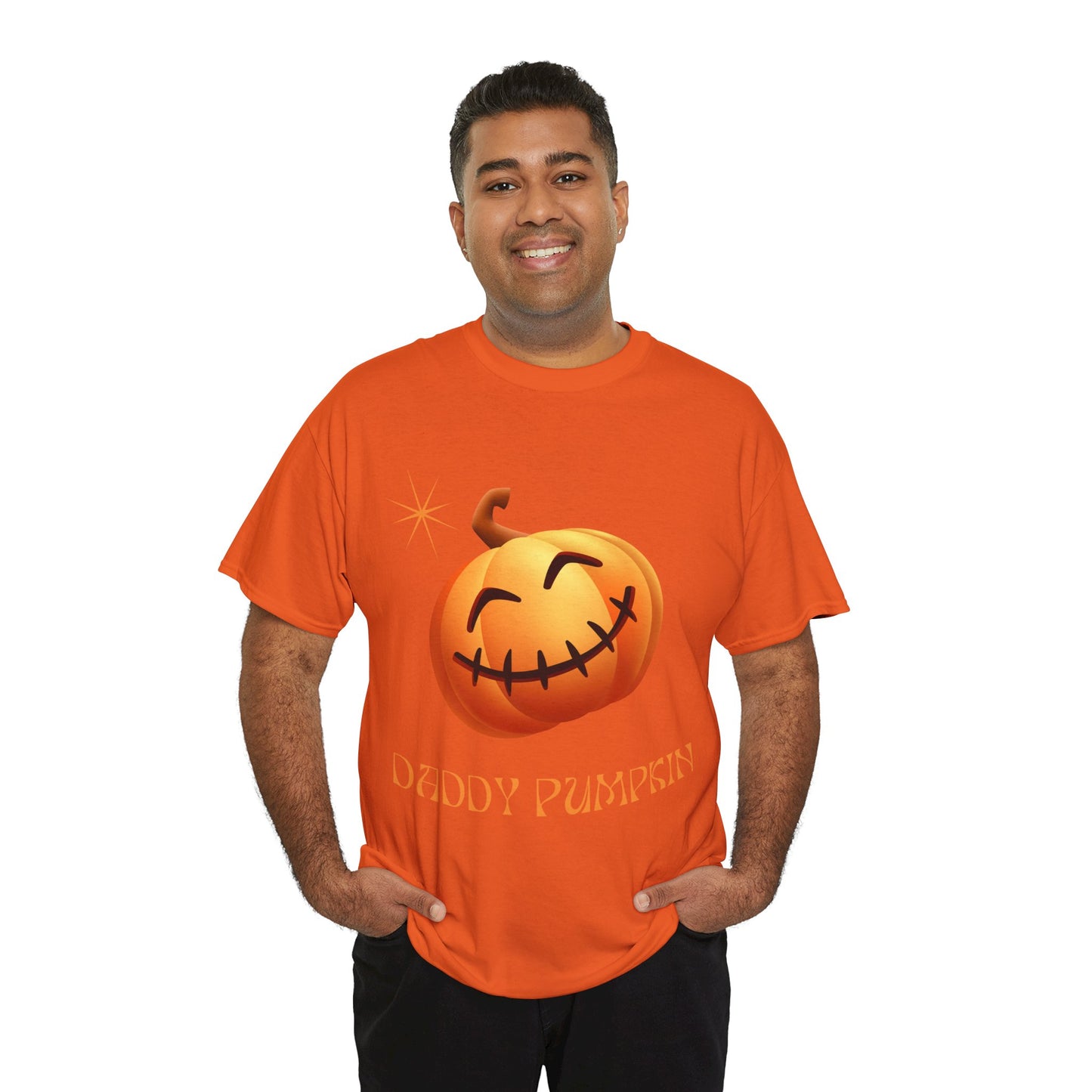 Daddy Pumpkin - Unisex Heavy Cotton Tee