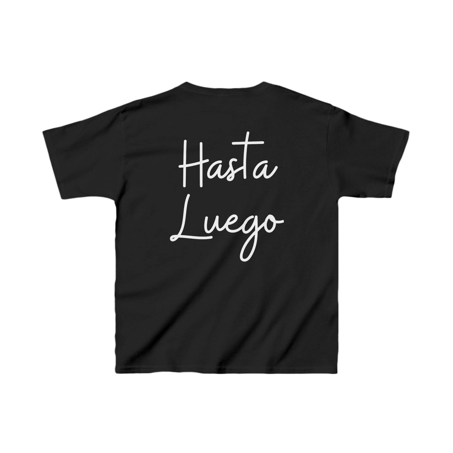 "Hola" & "Hasta Luego" (Spanish Greetings)Kids Heavy Cotton™ Tee