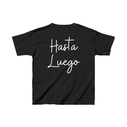 "Hola" & "Hasta Luego" (Spanish Greetings)Kids Heavy Cotton™ Tee