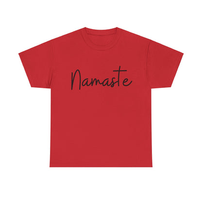 "Namaste" (Hindi Greeting) Unisex Heavy Cotton Tee