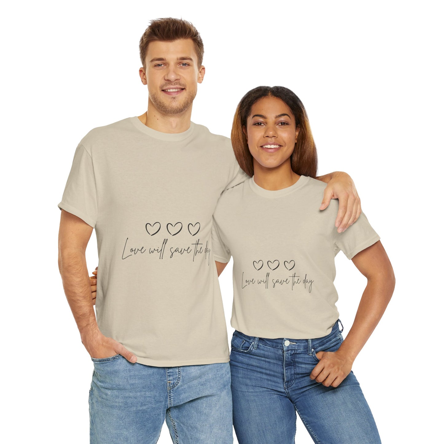 Love Will Save The Day 1 - Unisex Heavy Cotton Tee