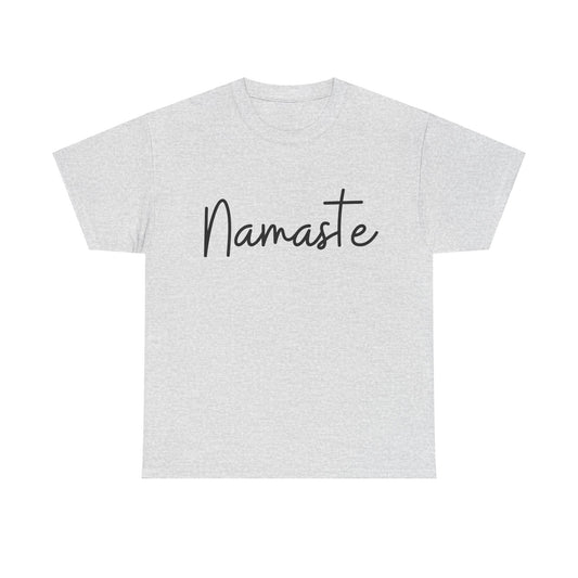 "Namaste" (Hindi Greeting) Unisex Heavy Cotton Tee