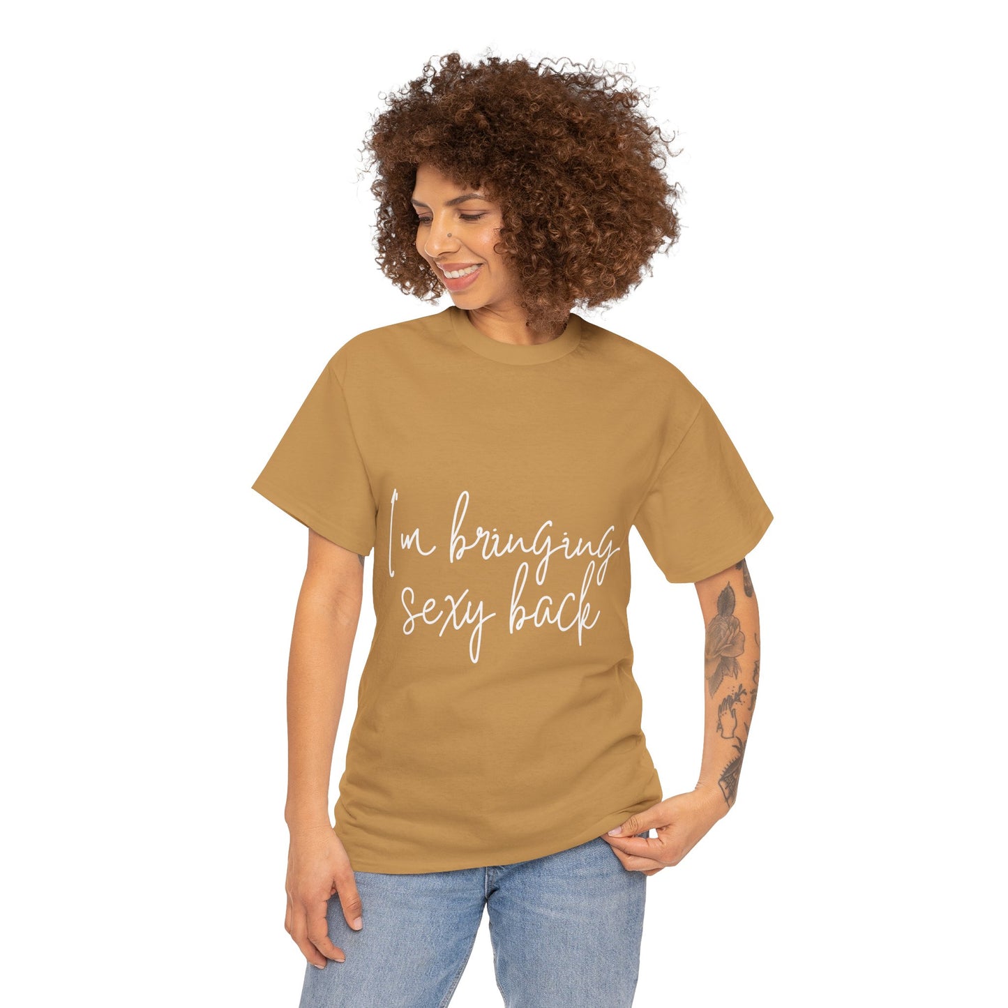 Sexy Back- Unisex Heavy Cotton Tee