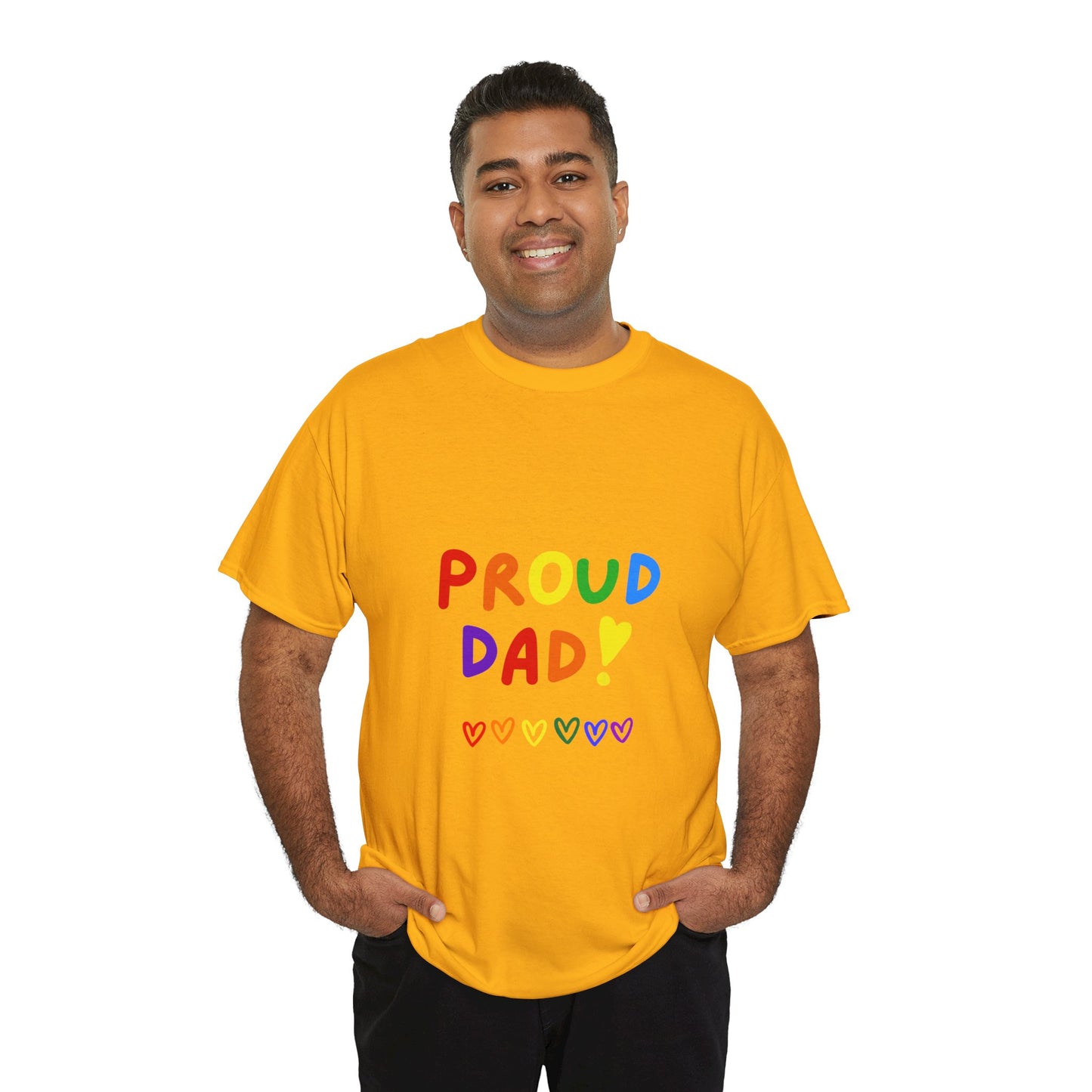 Unisex Heavy Cotton Tee - Proud Dad