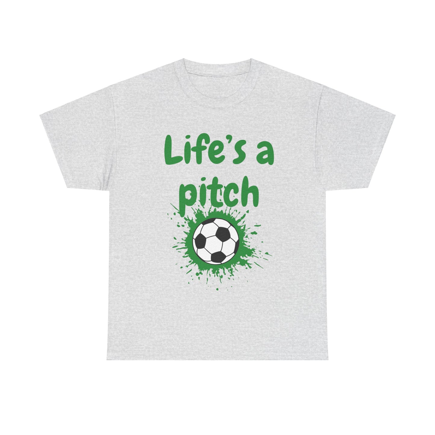 Unisex Heavy Cotton Tee - Life's A Pitch