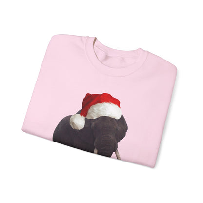 Trunk loads of Christmas cheer - Elephant Christmas jumper