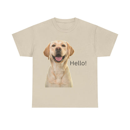 Dog Hello - Cotton T-Shirt