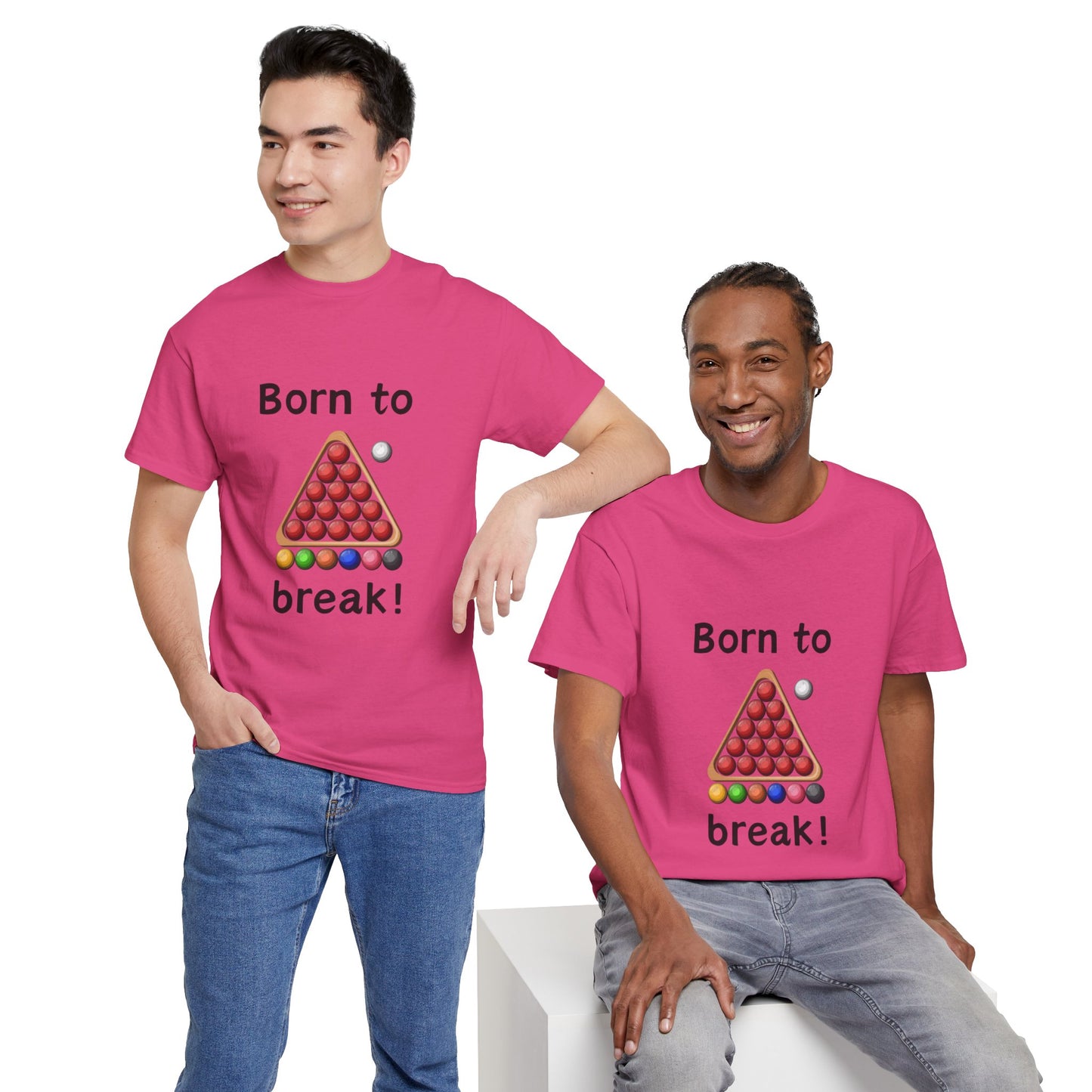 Unisex Heavy Cotton Tee - Born To Break