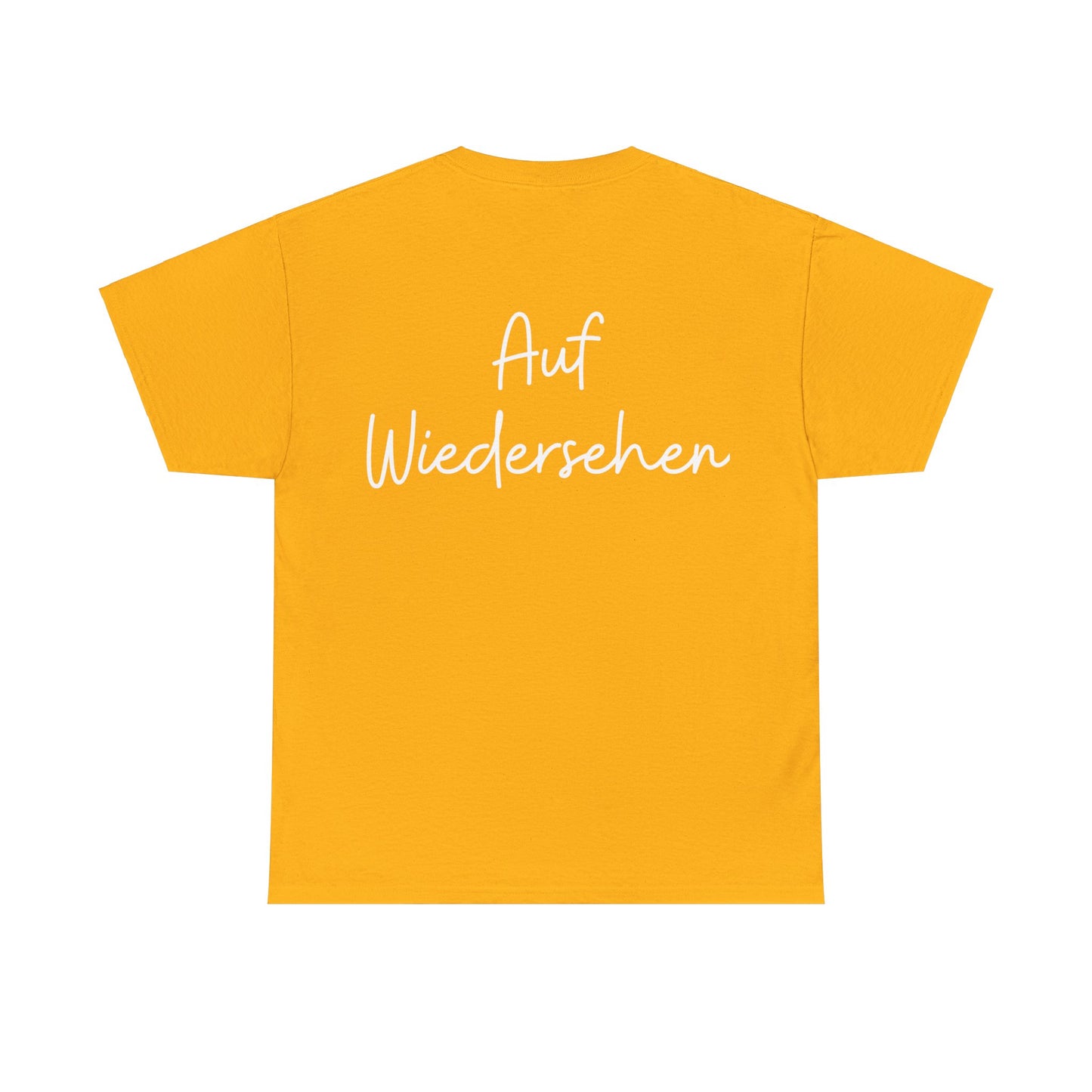 "Guten Tag" & "Auf Wiedersehen" (German Greetings) Unisex Heavy Cotton Tee